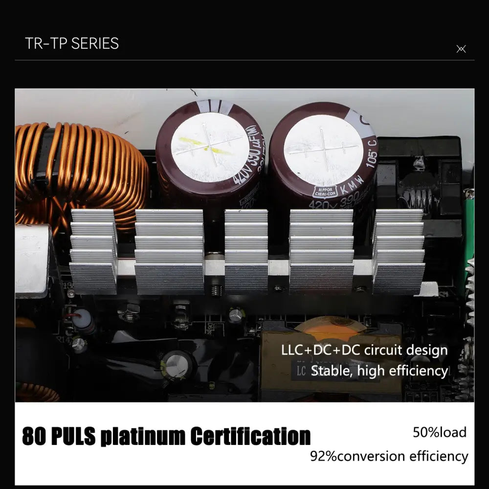 Alimentatore modulare TR-TP (850-1000 W) 80 Plus Platinum