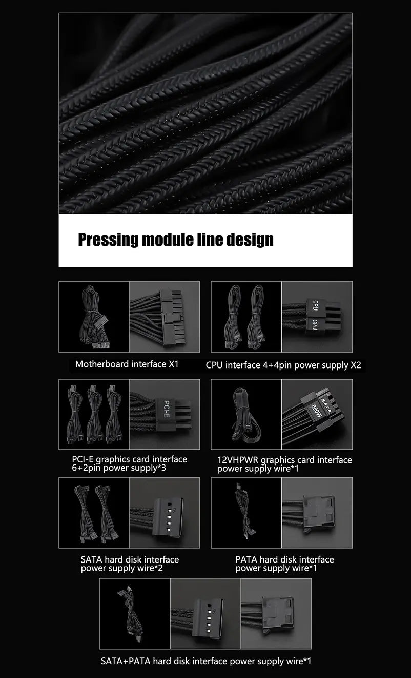 Alimentatore modulare TR-TP (850-1000 W) 80 Plus Platinum