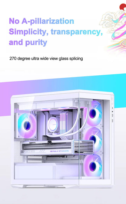 Gabinete Gamer D301 (M-ATX)