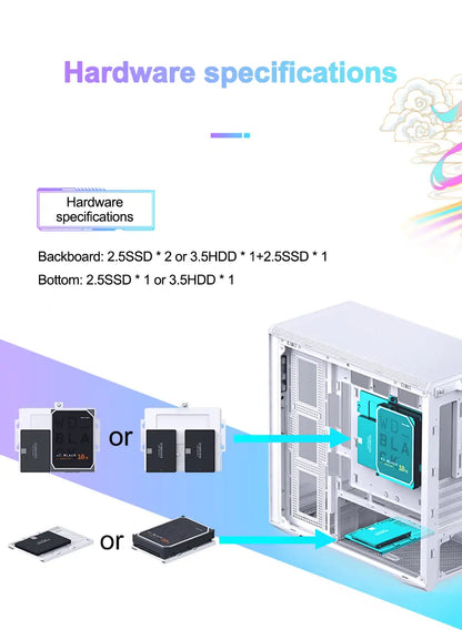 Gabinete Gamer D301 (M-ATX)