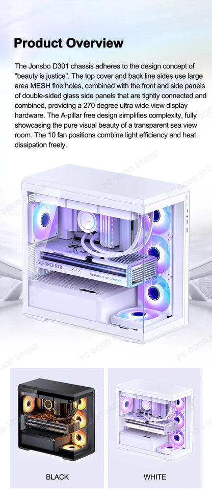 Gabinete Gamer D301 (M-ATX)