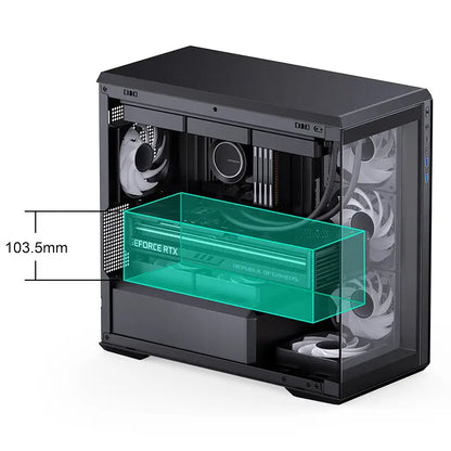 Gabinete Gamer D301 (M-ATX)