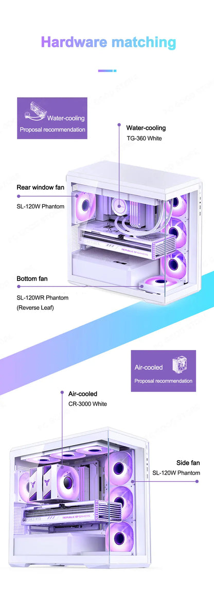Gabinete Gamer D301 (M-ATX)