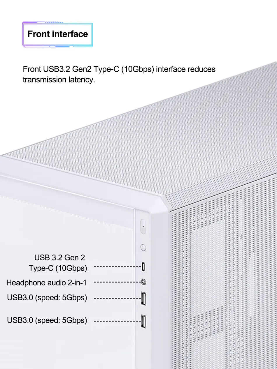 Gabinete Gamer D301 (M-ATX)