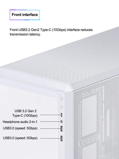 Gabinete Gamer D301 (M-ATX)