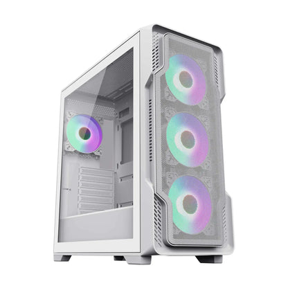 Gabinete Gamer Siege Branco ATX