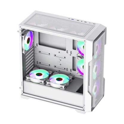 Gabinete Gamer Siege Branco ATX