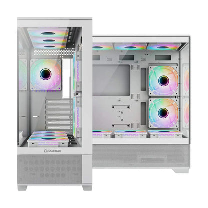 Gabinete Gamer Vista Branco ATX