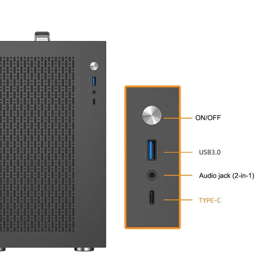 Gabinete Minimalista X100 PRO (M-ATX)