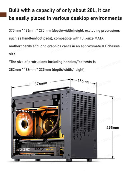 Gabinete Minimalista Z20 (M-ATX)