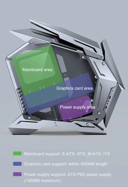 Gabinete Gamer MOD-3 (E-ATX)