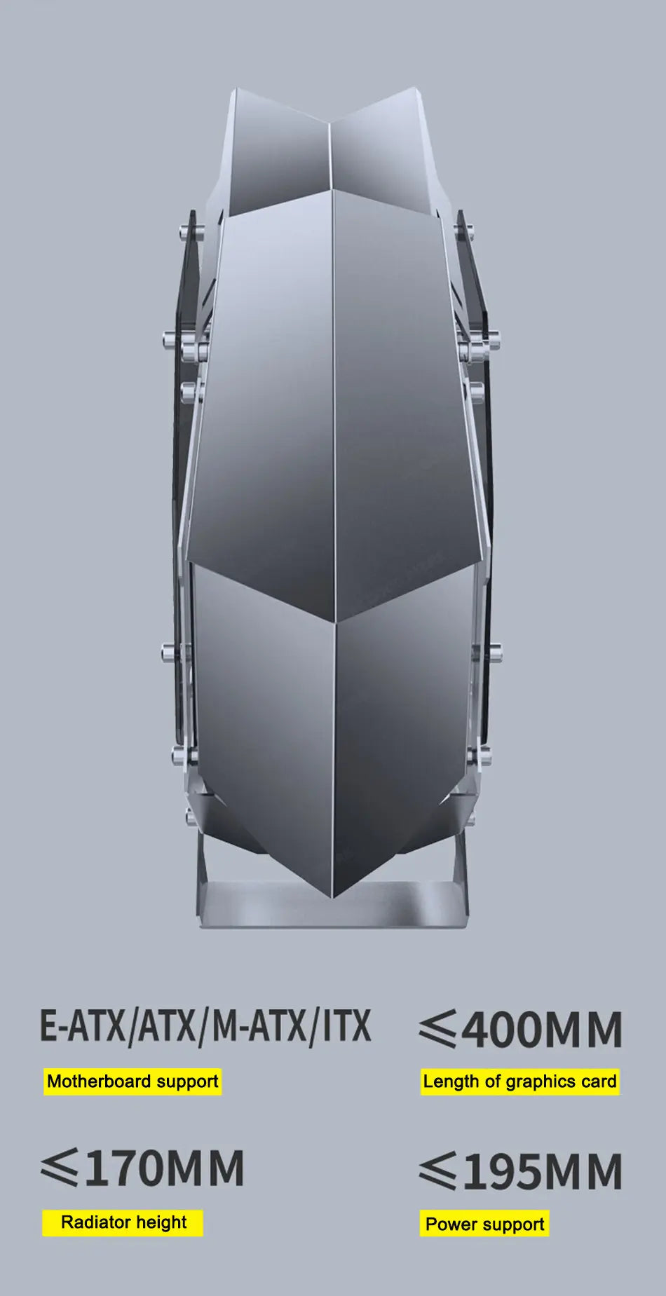 Gabinete Gamer MOD-3 (E-ATX)