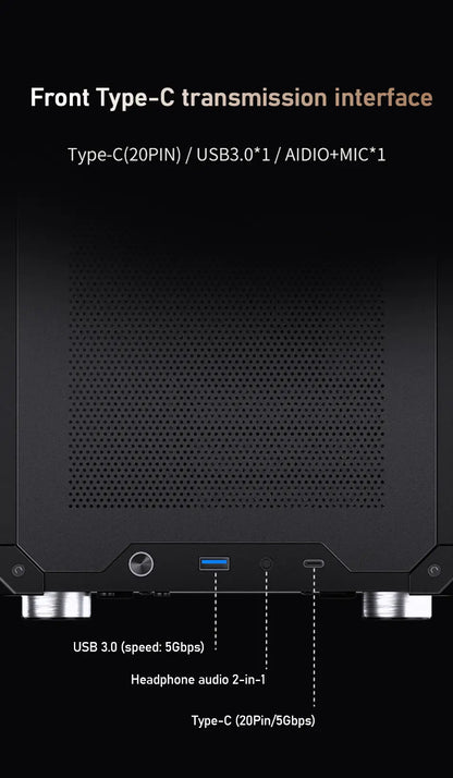 Gabinete Minimalista C6 MAX (M-ATX)