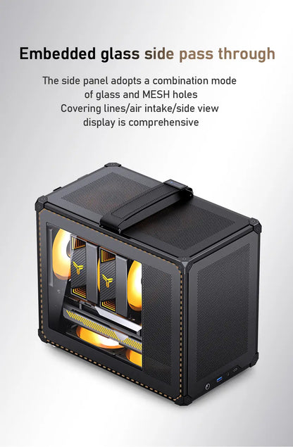 Gabinete Minimalista C6 MAX (M-ATX)