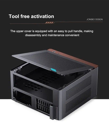 Gabinete Minimalista N10 (M-ITX)