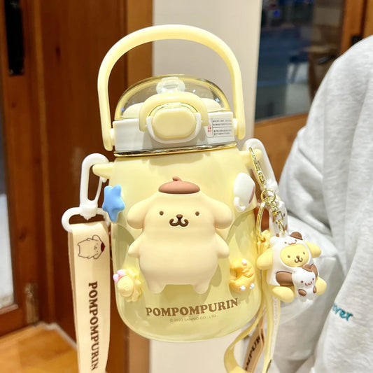 Garrafa Térmica Sanrio – 700ml (Kuromi, Cinnamoroll...)