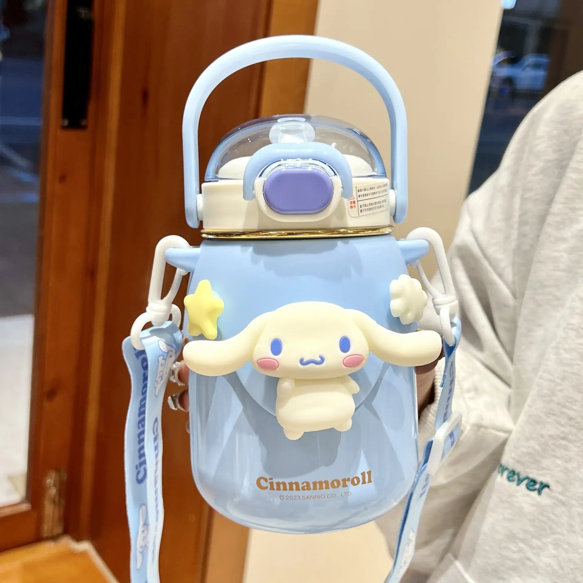 Sanrio Thermos Bottle – 700ml (Kuromi, Cinnamoroll...)