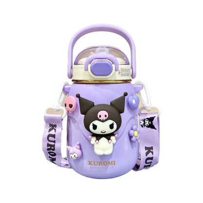 Garrafa Térmica Sanrio – 700ml (Kuromi, Cinnamoroll...)