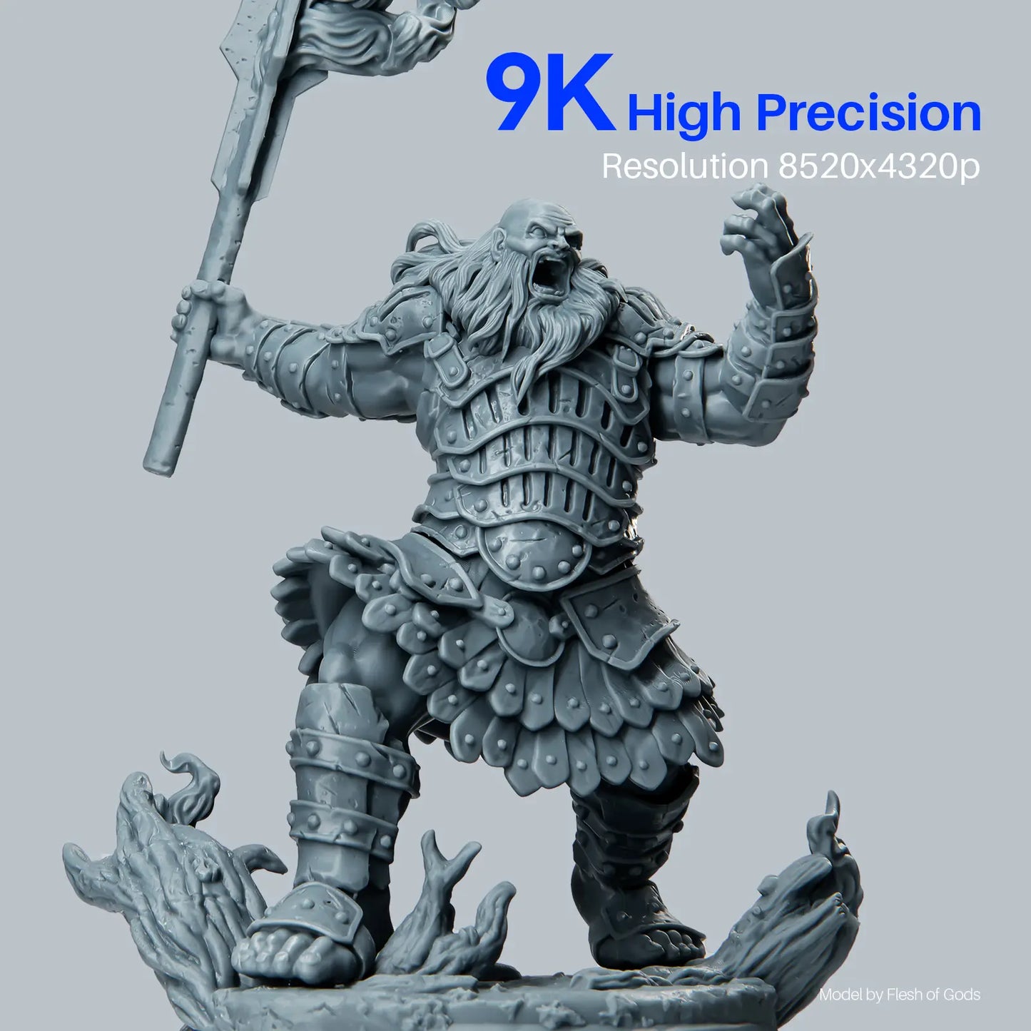 Impressora 3D Mars 5 Ultra (30-150 mm/h & 9K)