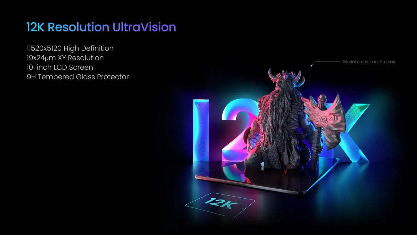 Impressora 3D Saturn 3 Ultra (150 mm/h & 12K)