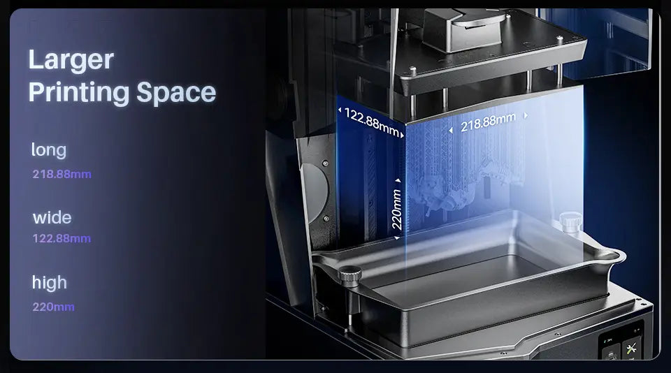 Impressora 3D Saturn 4 Ultra (30-150 mm/h & 12K)