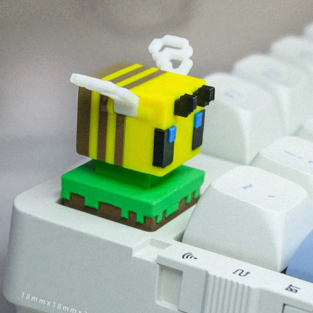Keycap Abelhinha (Minecraft)