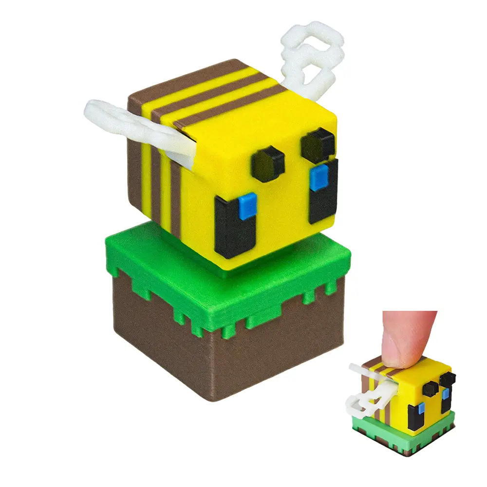 Keycap Abelhinha (Minecraft)
