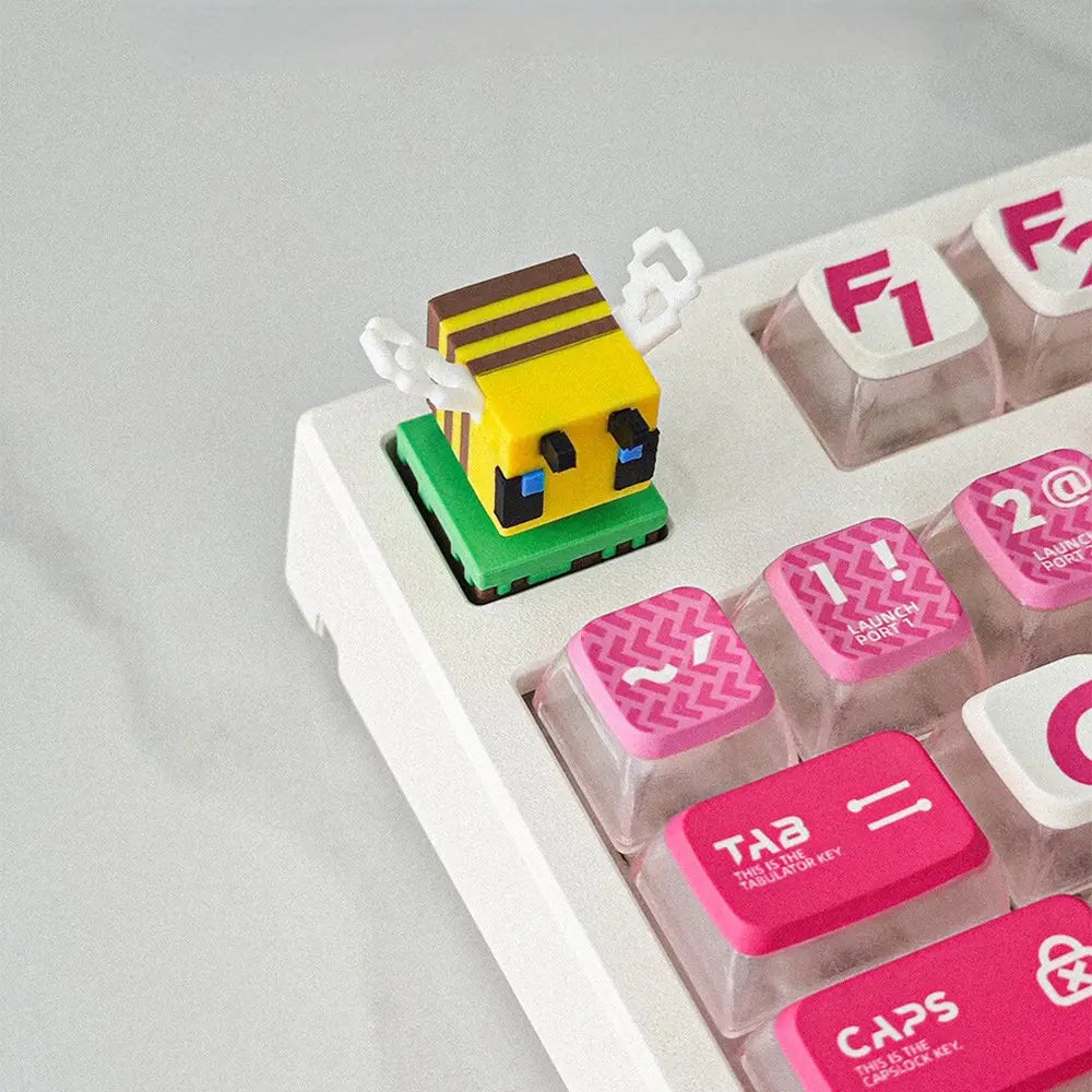 Keycap Abelhinha (Minecraft)