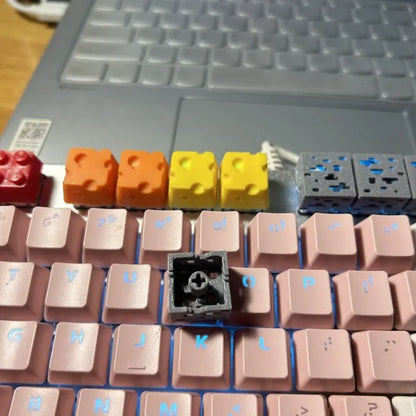 Keycaps Minério de Diamante (Minecraft)