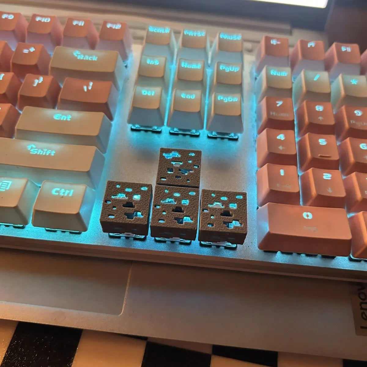 Keycaps Minério de Diamante (Minecraft)