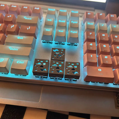 Keycaps Minério de Diamante (Minecraft)