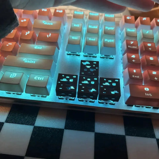 Keycaps Minério de Diamante (Minecraft)