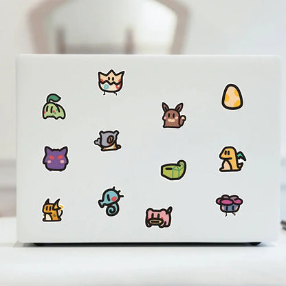 Kit com 100 Adesivos Pokémon Kawaii
