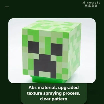 Luminária Creeper-Head (Minecraft)