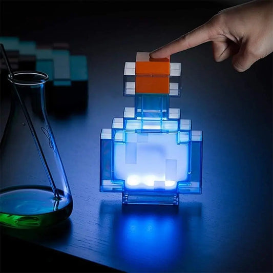 Luminária Poção (Minecraft)