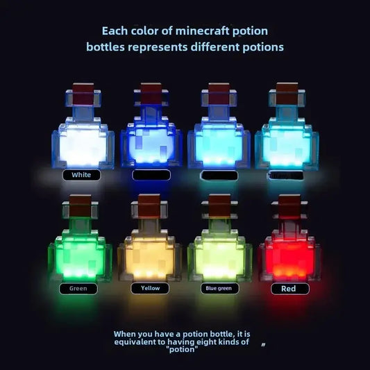 Luminária Poção (Minecraft)