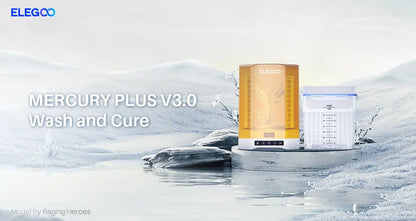 Máquina de Lavar e Curar 3D Mercury Plus V3.0
