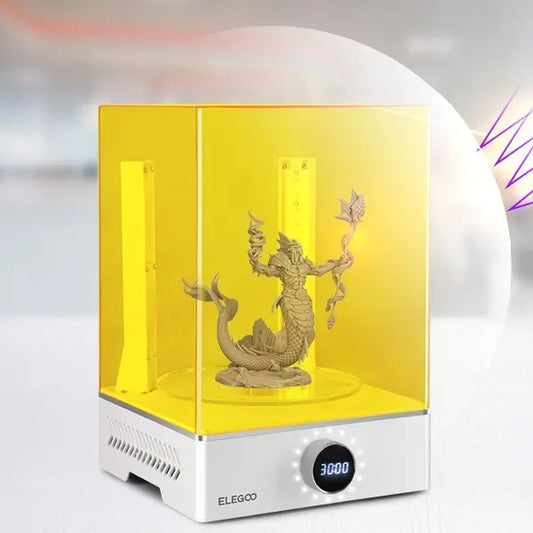 Máquina de Lavar e Curar 3D Mercury XS (Conjunto)