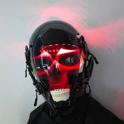 Máscara LED RGB Skeletechnon