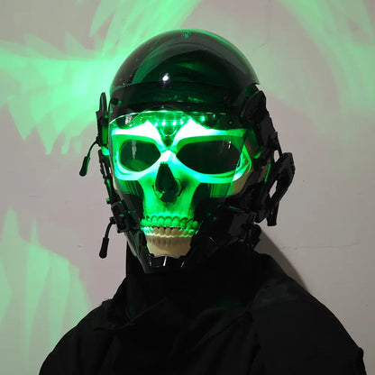 Máscara LED RGB Skeletechnon