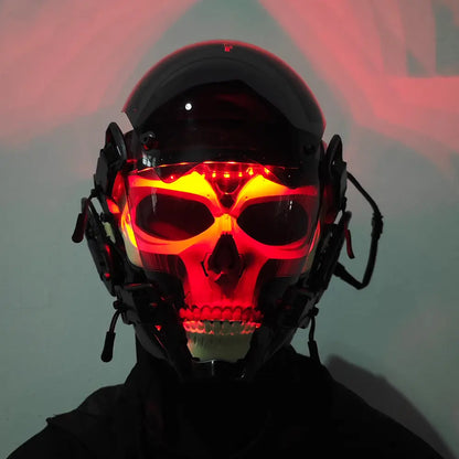 Máscara LED RGB Skeletechnon