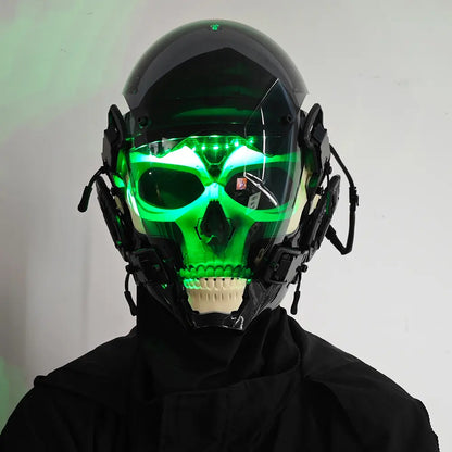 Máscara LED RGB Skeletechnon
