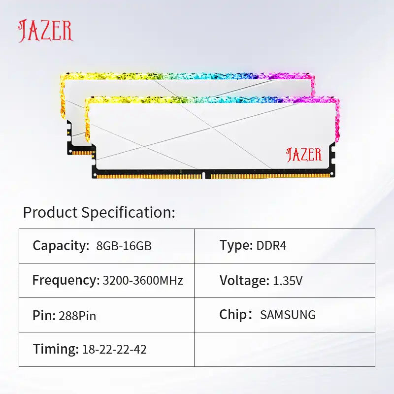 Memória Chromo 3200-3600Mhz DDR4