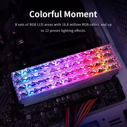 Memórias Chromo RGB DDR4