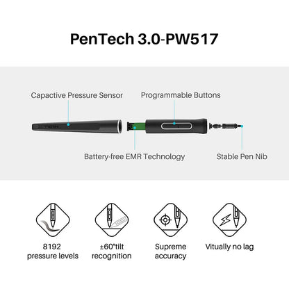 Kamvas 22 Plus QLED Graphics Tablet (1080p)