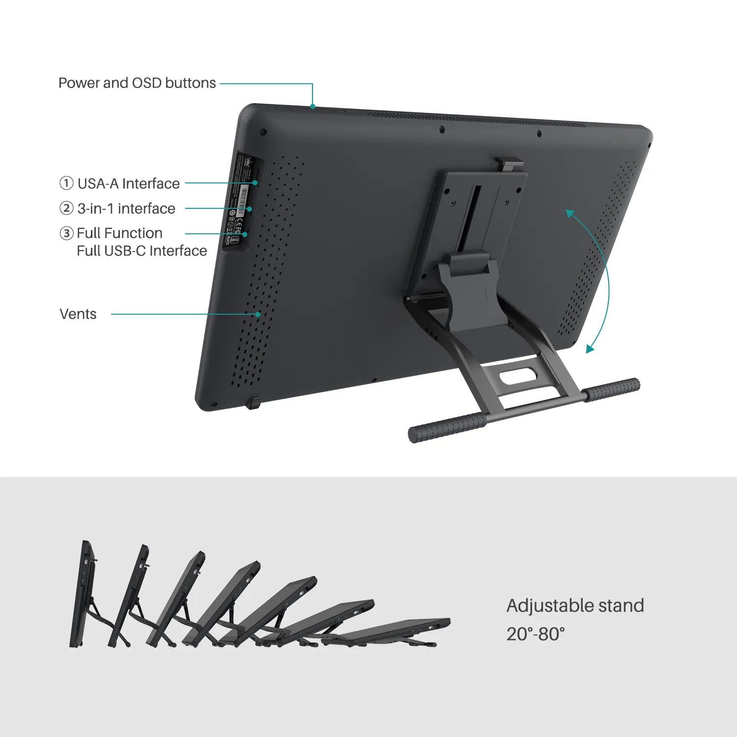 Kamvas 22 Plus QLED Graphics Tablet (1080p)