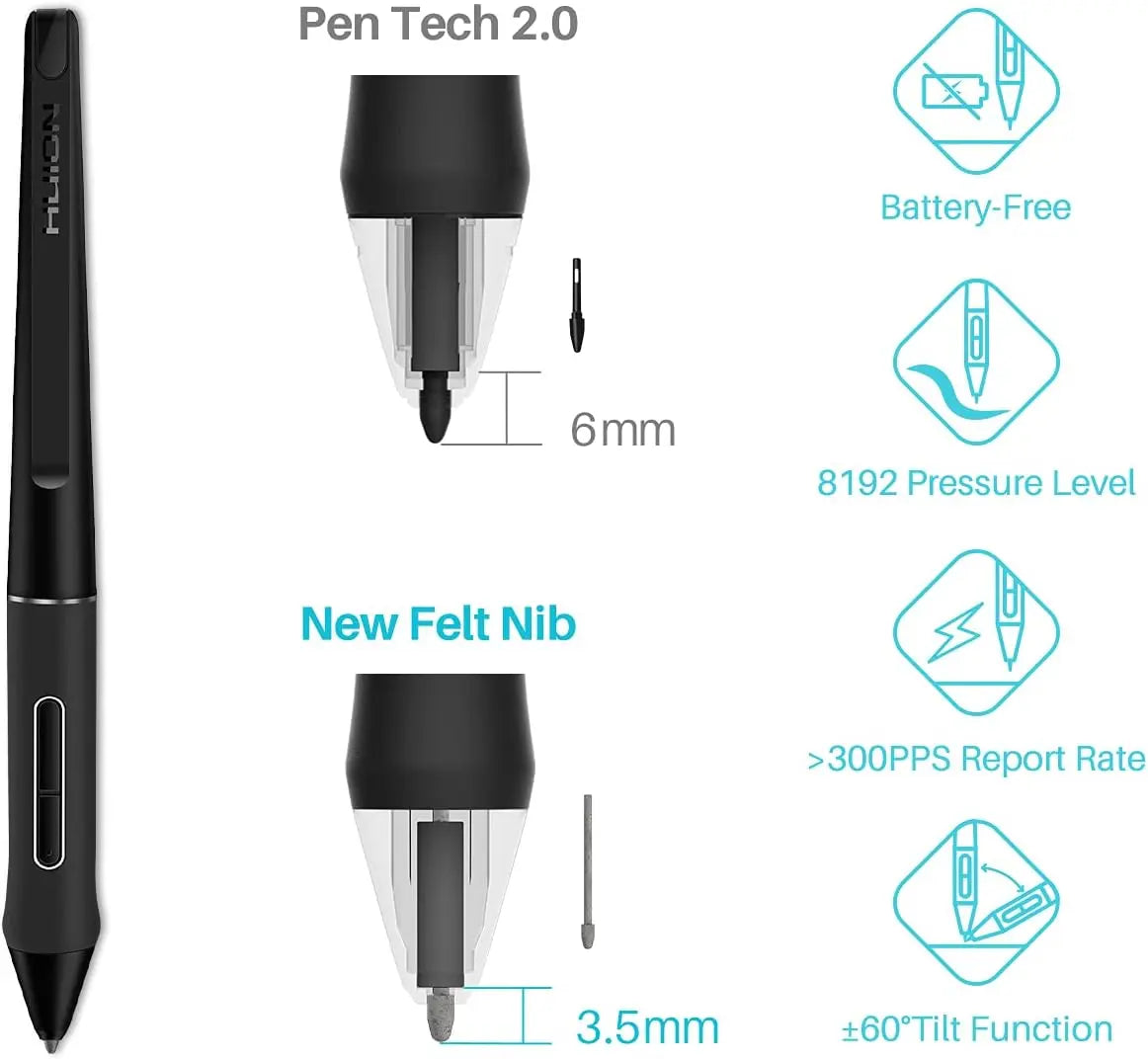 Kamvas Pro 24 Graphics Tablet (4K UHD)