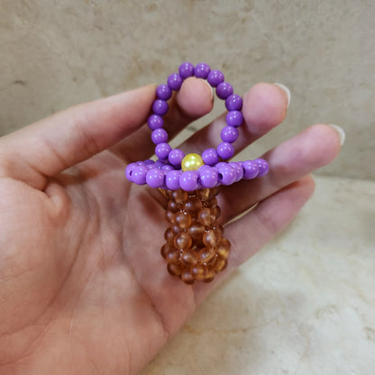 Miçanga Chupetinha retrô (8cm)
