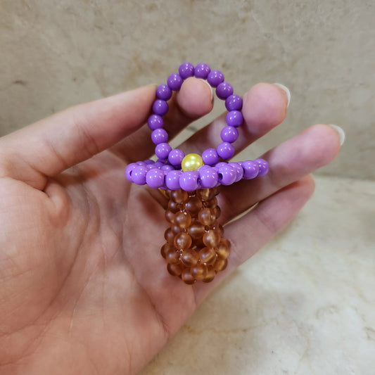 Miçanga Chupetinha retrô (8cm)