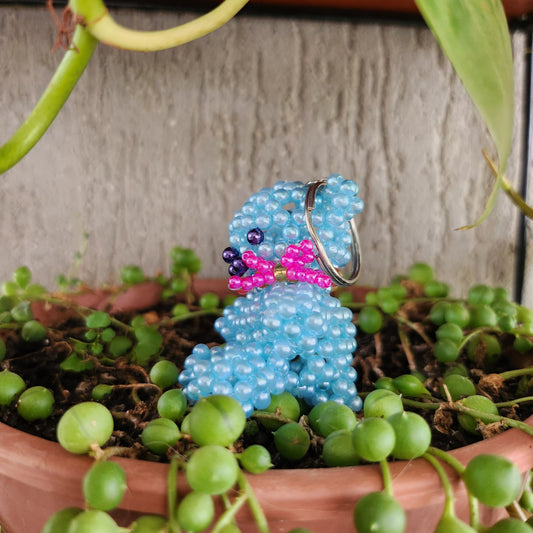 Chaveiro de Miçanga Ursinho Melvin (6cm)